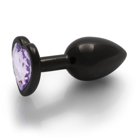 Korek analny z kryształkiem - Heart Gem Butt Plug - Small Korek analny z kryształkiem - Heart Gem Butt Plug - Small