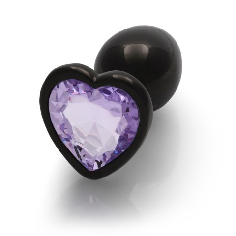 Korek analny z kryształkiem - Heart Gem Butt Plug - Small Korek analny z kryształkiem - Heart Gem Butt Plug - Small