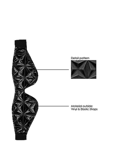 Maska na oczy - Luxury Eye Mask - Black Maska na oczy - Luxury Eye Mask - Black