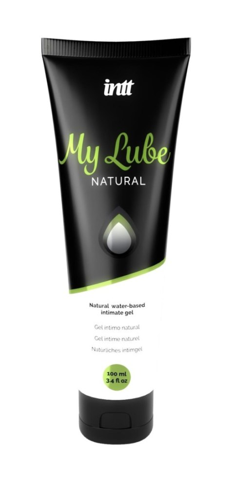 Intt - Żel na bazie wody - MY LUBE NATURAL WATER BASED INTIMATE GEL 100 ML Intt - Żel na bazie wody - MY LUBE NATURAL WATER BASED INTIMATE GEL 100 ML