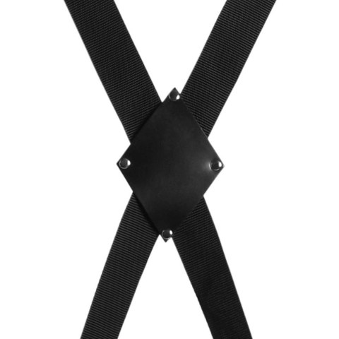 Over the Door Bondage Cross - Black Over the Door Bondage Cross - Black