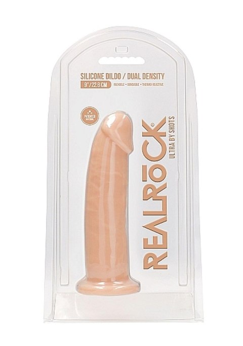 Silicone Dildo Without Balls - 22,8 cm - Flesh Silicone Dildo Without Balls - 22,8 cm - Flesh