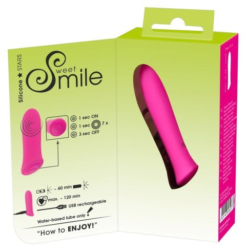 Mini wibrator Sweet Smile Rechargeable Power Mini wibrator Sweet Smile Rechargeable Power