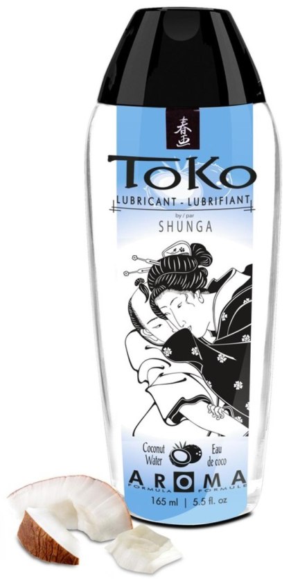 Shunga - Lubrykant smakowy na bazie wody - Aroma Coconut Water 165 ml