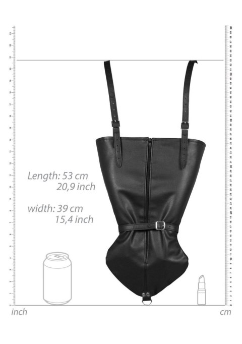 Zip-up Full Sleeve Arm Restraint - Black Zip-up Full Sleeve Arm Restraint - Black