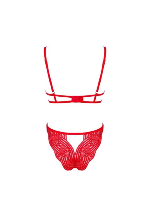 Obsessive - Mellania komplet czerwony S/M Obsessive - Mellania komplet czerwony S/M