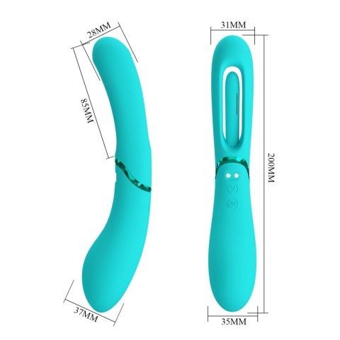 ROMANCE - Lexie 7 vibration functions, 4 wiggling settings ROMANCE - Lexie 7 vibration functions, 4 wiggling settings