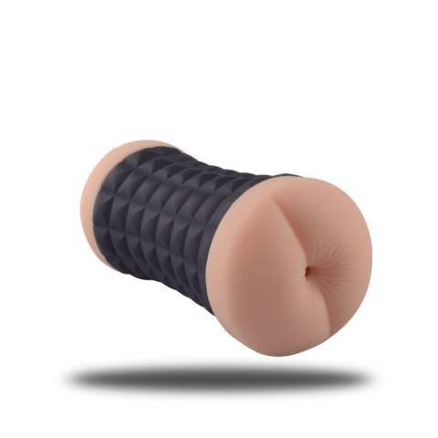 Masturbator- Doppio Masturbatore maschile vagina e ano Deep Black Masturbator- Doppio Masturbatore maschile vagina e ano Deep Black