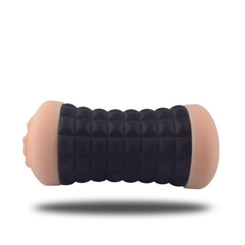 Masturbator- Doppio Masturbatore maschile vagina e ano Deep Black Masturbator- Doppio Masturbatore maschile vagina e ano Deep Black