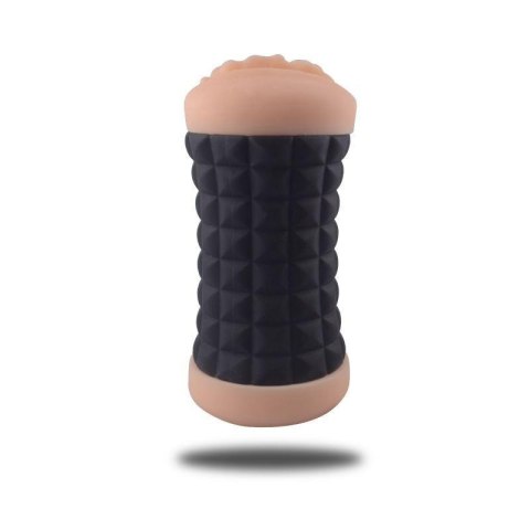 Masturbator- Doppio Masturbatore maschile vagina e ano Deep Black Masturbator- Doppio Masturbatore maschile vagina e ano Deep Black