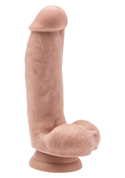 Dildo 6 inch with Balls Light skin tone Dildo 6 inch with Balls Light skin tone
