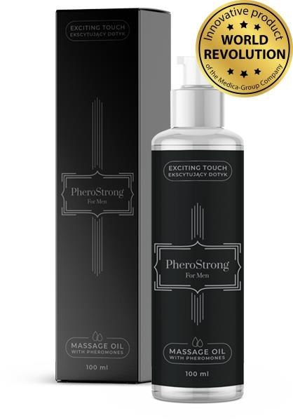 Medica - Olejek do masażu - PheroStrong Strong dla mężczyzn olejek do masażu 100ml Medica - Olejek do masażu - PheroStrong Strong dla mężczyzn olejek do masażu 100ml