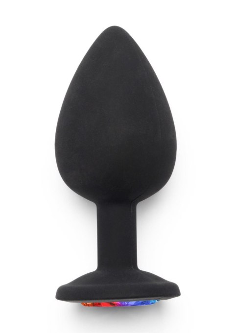 Rainbow Booty Jewel Large Black Rainbow Booty Jewel Large Black
