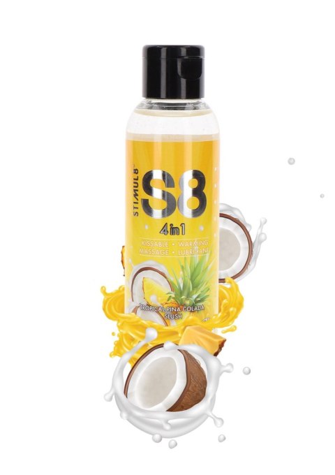 S8 - Żel smakowy rozgrzewający - 4-in-1 Dessert Lube 125 ml Pineapple S8 - Żel smakowy rozgrzewający - 4-in-1 Dessert Lube 125 ml Pineapple