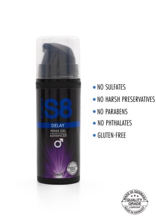 S8 - Żel opóźniający wytrysk - Delay Penis Gel 30 ml Natural
