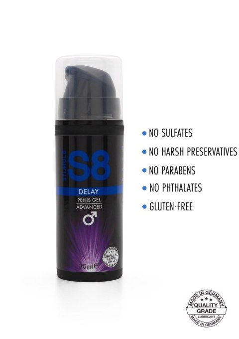 S8 - Żel opóźniający wytrysk - Delay Penis Gel 30 ml Natural S8 - Żel opóźniający wytrysk - Delay Penis Gel 30 ml Natural