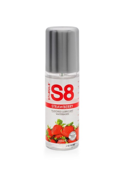 S8 - Żel smakowy na bazie wody - Flavored Lube 125ml Strawberry S8 - Żel smakowy na bazie wody - Flavored Lube 125ml Strawberry