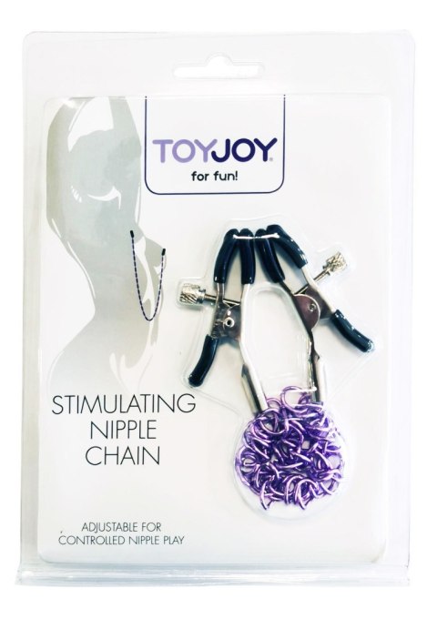 Stimulating Nipple Chain Metal Stimulating Nipple Chain Metal