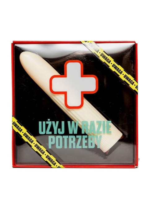 Awaryjny Wibrator Biały Awaryjny Wibrator Biały