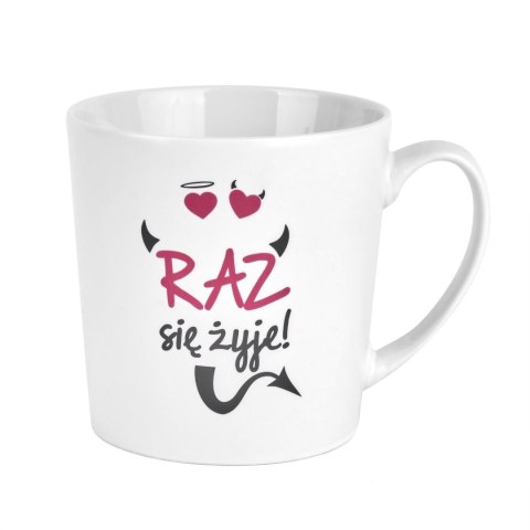 CRAZY GIRL - Kubek NBC matowy 480ml-Grzeczne dziewczynki idą do nieba... CRAZY GIRL - Kubek NBC matowy 480ml-Grzeczne dziewczynki idą do nieba...