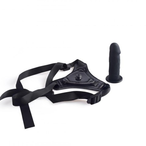 Cintura strap-on con fallo realistico Black Toyz4Lovers Cintura strap-on con fallo realistico Black Toyz4Lovers