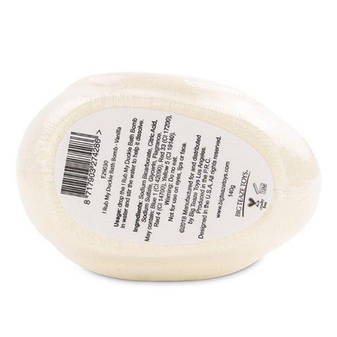 Kula do kąpieli - I Rub My Duckie | Bath Bomb Vanilla Kula do kąpieli - I Rub My Duckie | Bath Bomb Vanilla