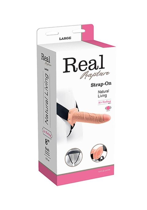Proteza-VIBRATORE STRAP ON CAVO REAL RAPTURE 8 FLESH Proteza-VIBRATORE STRAP ON CAVO REAL RAPTURE 8 FLESH