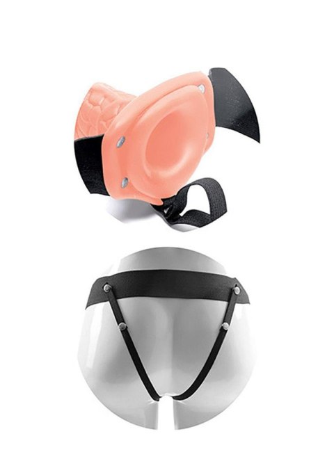 Proteza-VIBRATORE STRAP ON CAVO REAL RAPTURE 8 FLESH Proteza-VIBRATORE STRAP ON CAVO REAL RAPTURE 8 FLESH