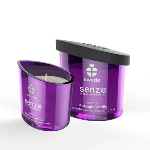 Swede - Świeca do masażu - Senze Divinity Massage Candle Grapefruit Palmarosa Petitgrain Swede - Świeca do masażu - Senze Divinity Massage Candle Grapefruit Palmarosa Petitgrain