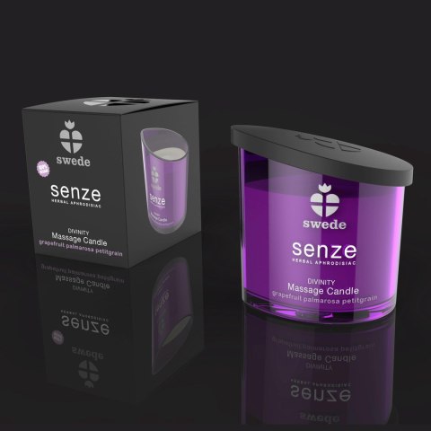 Swede - Świeca do masażu - Senze Divinity Massage Candle Grapefruit Palmarosa Petitgrain Swede - Świeca do masażu - Senze Divinity Massage Candle Grapefruit Palmarosa Petitgrain