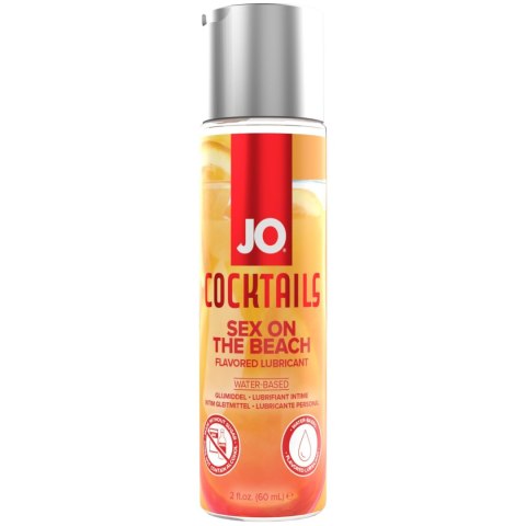 System JO - Lubrykant smakowy - H2O Lubricant Cocktails Sex on the Beach 60 ml System JO - Lubrykant smakowy - H2O Lubricant Cocktails Sex on the Beach 60 ml