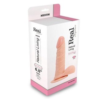 Wibrator-REALISTIC VIBRATOR REAL RAPTURE FLESH 6.5"