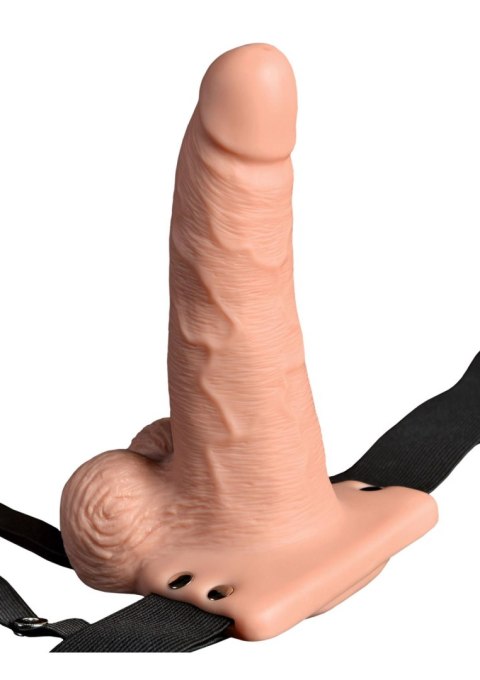 6inch Hollow Strap On Remote Light skin tone 6inch Hollow Strap On Remote Light skin tone