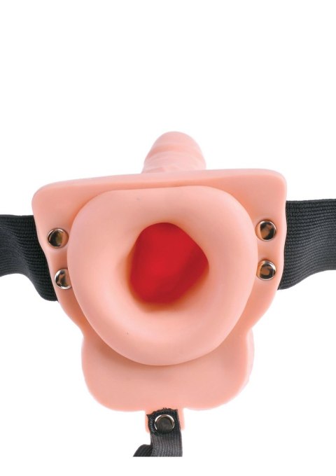 6inch Hollow Strap On Remote Light skin tone 6inch Hollow Strap On Remote Light skin tone