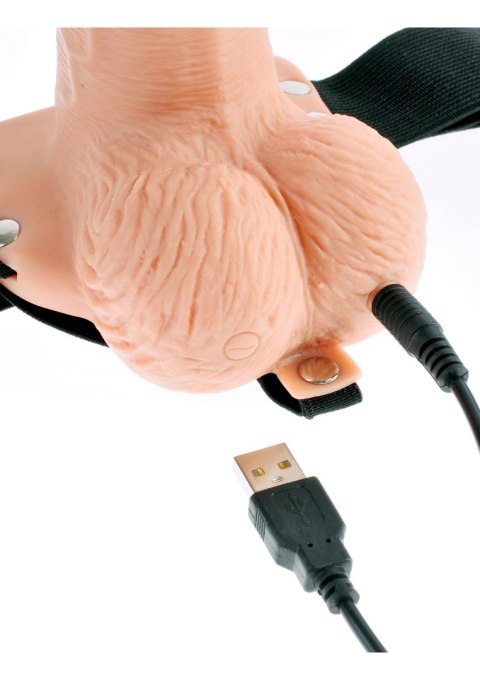 6inch Hollow Strap On Remote Light skin tone 6inch Hollow Strap On Remote Light skin tone