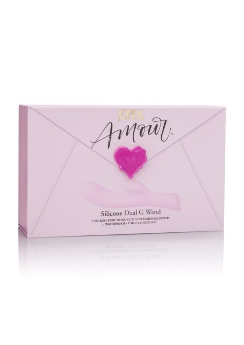 Amour Silicone Dual G Wand Pink Amour Silicone Dual G Wand Pink