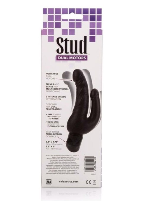 Bendie Stud Over & Under Black Bendie Stud Over & Under Black