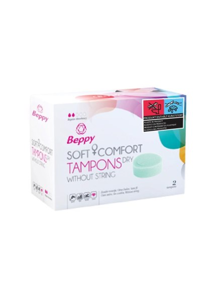 Tampony - Beppy Soft & Comfort Dry 2pcs Natural