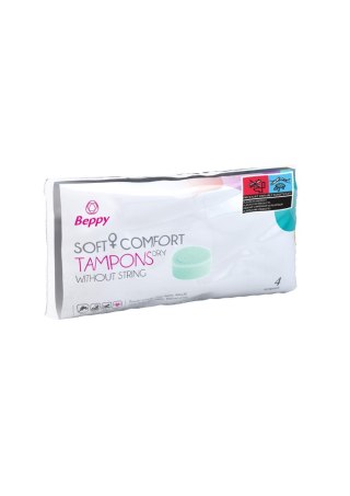 Tampony - Beppy Soft & Comfort Dry 4pcs Natural