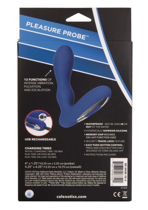 Eclipse Pleasure Probe Blue Eclipse Pleasure Probe Blue