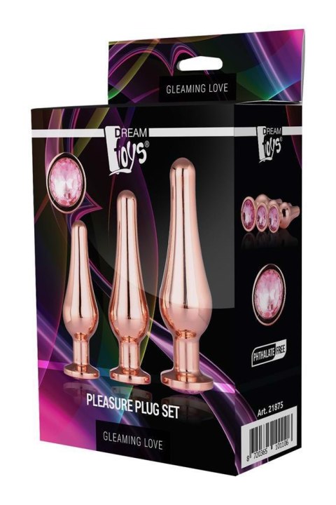 GLEAMING LOVE PLEASURE SET ROSE GOLD GLEAMING LOVE PLEASURE SET ROSE GOLD