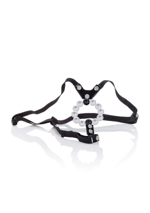 Lover Thong w/ Pleasure Pearls Black Lover Thong w/ Pleasure Pearls Black