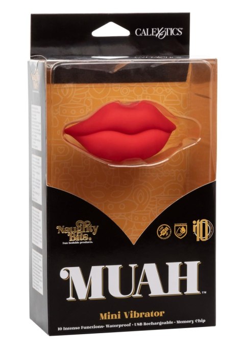 Muah Mini Vibrator Red Muah Mini Vibrator Red