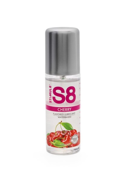 S8 - Żel smakowy na bazie wody - Flavored Lube 125ml Cherry