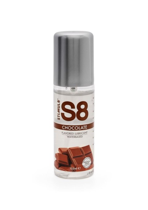 S8 - Żel smakowy na bazie wody - Flavored Lube 125ml Chocolate S8 - Żel smakowy na bazie wody - Flavored Lube 125ml Chocolate