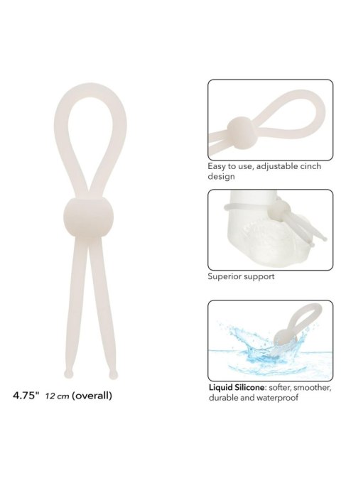 Silicone Lasso White Silicone Lasso White