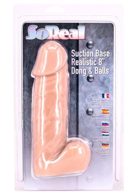 So Real Dong 20 cm Light skin tone So Real Dong 20 cm Light skin tone