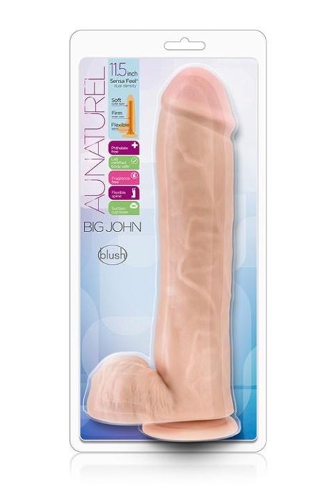 AU NATUREL BIG JOHN 11.5INCH DILDO AU NATUREL BIG JOHN 11.5INCH DILDO