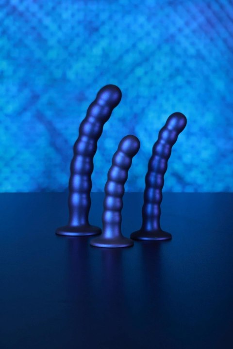 Beaded Silicone G-Spot Dildo - 5'' / 13 cm Beaded Silicone G-Spot Dildo - 5'' / 13 cm