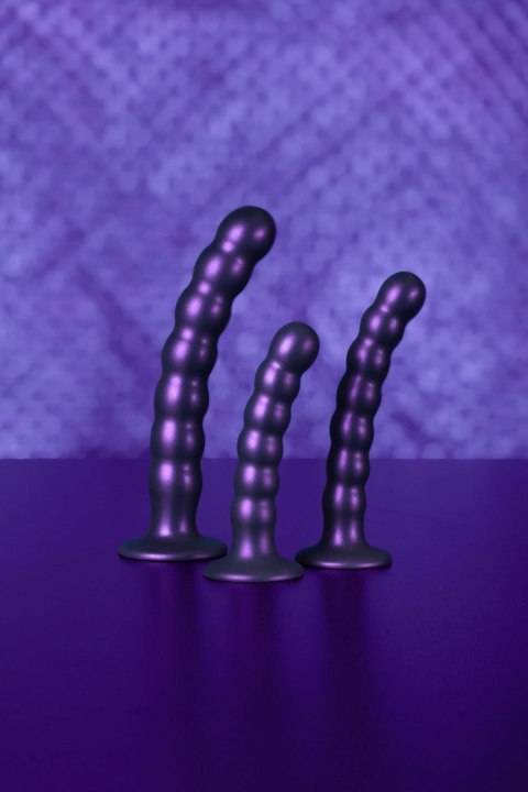Beaded Silicone G-Spot Dildo - 5'' / 13 cm Beaded Silicone G-Spot Dildo - 5'' / 13 cm